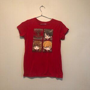 Harry Potter -   Red T-Shirt Size Large 10/12